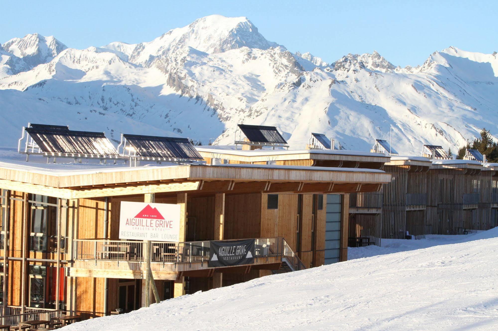 L'Aiguille Grive Chalets Hotel Les Arcs  Zewnętrze zdjęcie